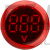 Вольтметр цифровий АСКО-УКРЕМ ED16-22 VD 30-500В АС червоний (A0190010016)