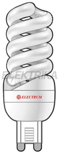 Лампа EL енергозберігаюча FC-113 9Вт G9 4000K SPIRAL