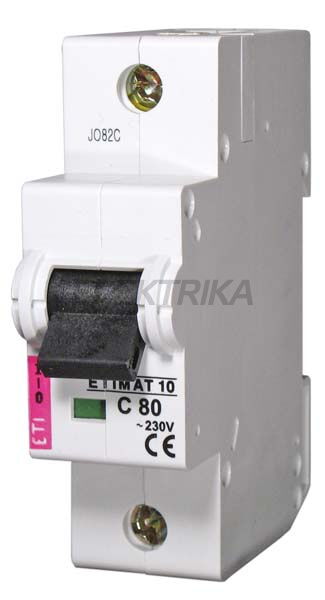 Автоматичний вимикач ETIMAT 10 1p B 32А (10 кA)