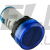 Вольтметр цифровий АСКО-УКРЕМ ED16-22 VD 30-500В АС синій (A0190010019)