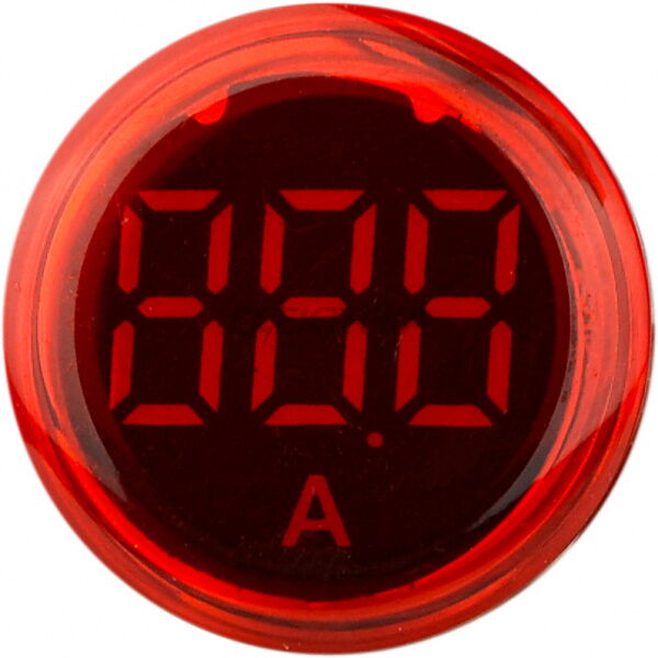 Амперметр цифровий АСКО-УКРЕМ ED16-22 AD 0-100А червоний (A0190010026)