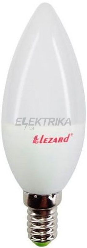 Світлодіодна лампа LED свічка Lezard B35 7W 4200K E14 220V (442-B35-1407)