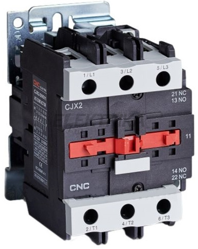 Електромагнітний контактор CNC CJX2-1210 5,5кВт 1NO 220В 12А (Б00029048)