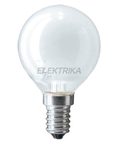 Лампа розжарювання Stan 40W E14 230V P45 FR 1CT/10X10F