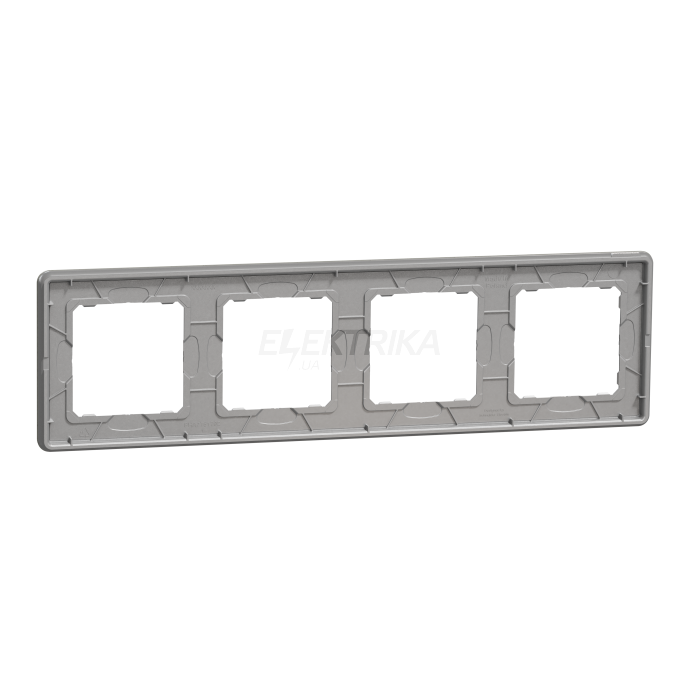 Рамка 4-постова  Бетон Sedna Elements Schneider Electric SDD390804