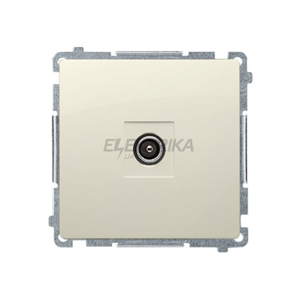Розетка Simon Basic для антени 1х, бежева