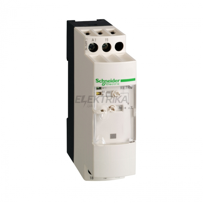 Промислове реле часу Schneider Electric Реле,витримка на вимикання 0,05-1с ~/=240В 1co RE7RB11MW
