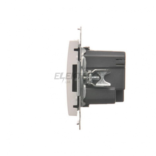 Розетка Simon 54 USB заряджання, подвійна, 2.1А, біла (DC2USB.01/11)