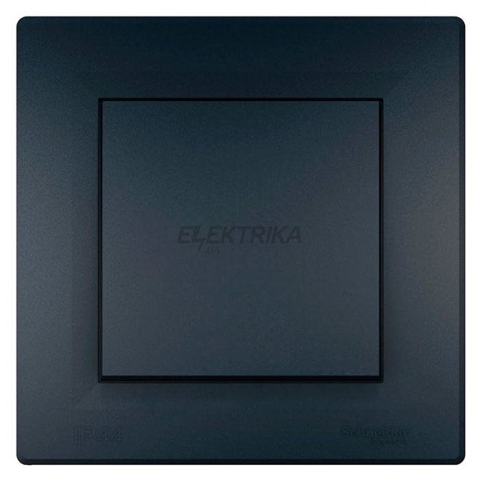 Вимикач одноклавішний Schneider Electric Asfora антрацит (EPH0100271)
