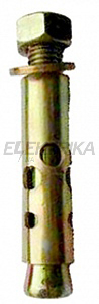 Анкер М8 10х60 з кожухом та гайкою e.metiz.anchor.1.92.F1.N.10.60