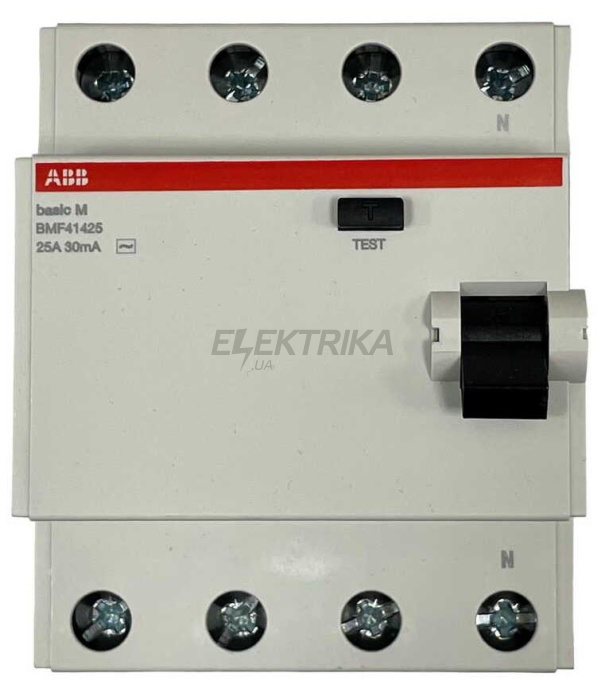 Дифреле ABB basic M 4P AC-25/0,03 (2CSF604041R1250)