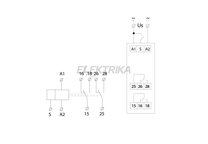 Реле часу багатофункціональне NTE9-M2 AC/DC 12-240V (A0010240006)