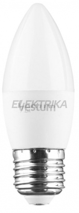 Світлодіодна лампа Vestum LED C37 6W 4100K 220V E27 (1-VS-1301)
