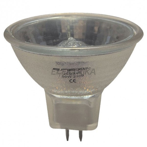Лампа галогенна e.halogen.jcdr.g5.3.220.50, патрон G5.3, 220V, 50W