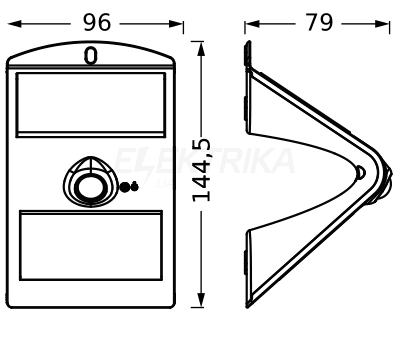 Світильник на сонячній батареї ENDURA Solar Butterfly 1.5W/840 220lm (4099854089657)