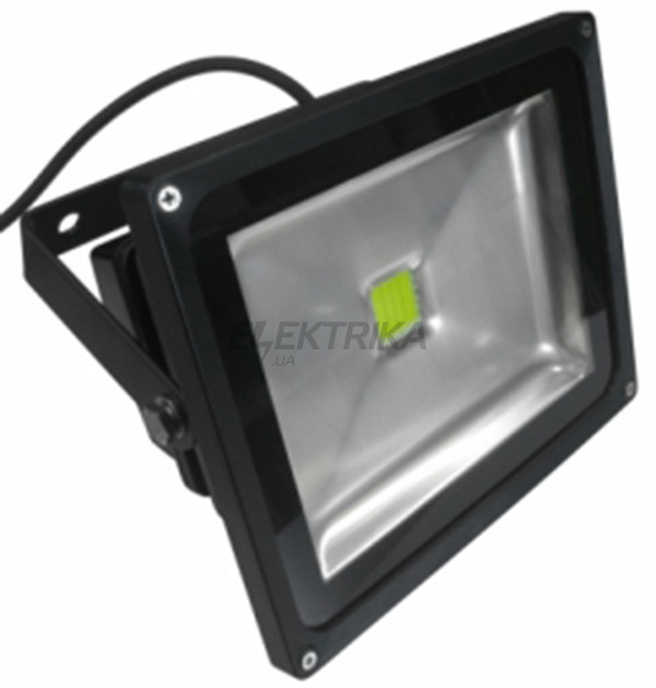LL-132 1LED 30W білий 6500K 230V (224*184*132mm) ЧОРНИЙ IP65
