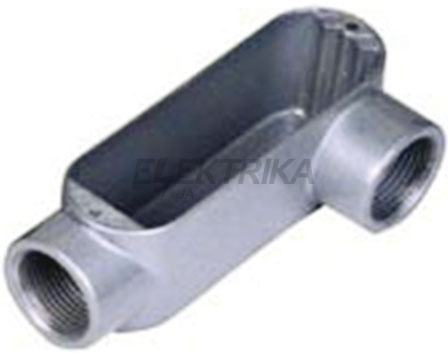 З'єднувач ревізійний Г-подібний e.industrial.pipe.db.revise.elbow.1" для труб 1"