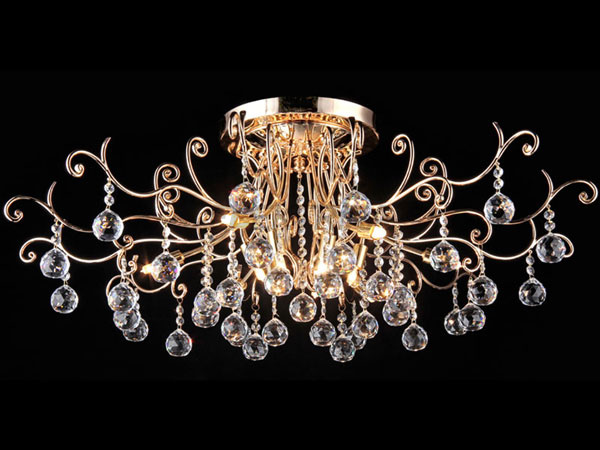 Люстра Maytoni DIA760-12-G Diamant Cristal Frost