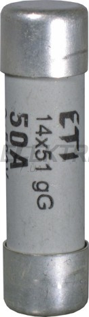 Плавка вставка запобіжник ETI CH14x51 gG 32A/500V 002630015