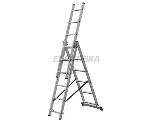 Сходи трисекційні Krause Corda 3x6 ступенів (010360)