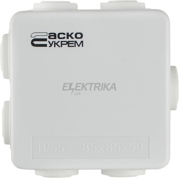 Коробка розподільна АСКО-УКРЕМ РК 85*85*50 (TY-RA) (A0150170017)