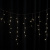 Гірлянда STARLIGHT бахрома теплий білий 100LED IP20 прозорий 3,2x0,7м (000057282)