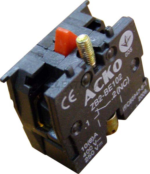 Контакт для кнопок ZB2-BE102 N/С