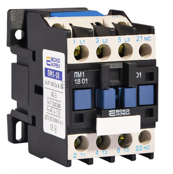 Пускач АСКО-УКРЕМ ПМ 1-18-01 B7 24B (LC1-D1801) (A0040010116)