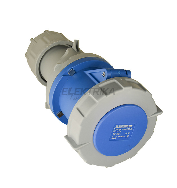 Розетка переносна серії UСombi 3P 63A IP 67 (A0080010122)