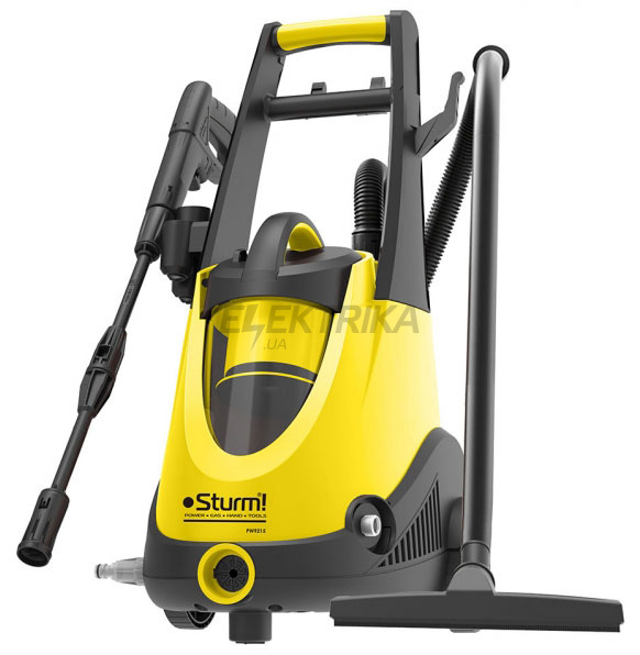 Миття високого тиску 3в1 (мийка, пилосос, продування) Sturm PW9216