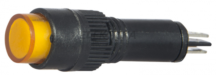Сигнальна арматура АСКО-УКРЕМ AD22E-8DS 220V АC жовтий (A0140030166)