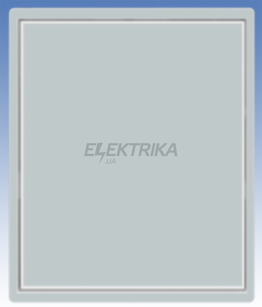 Центральна пластина для сенсорного світлорегулятора, білий/крижаний білий, Time, Elektro-Praga
