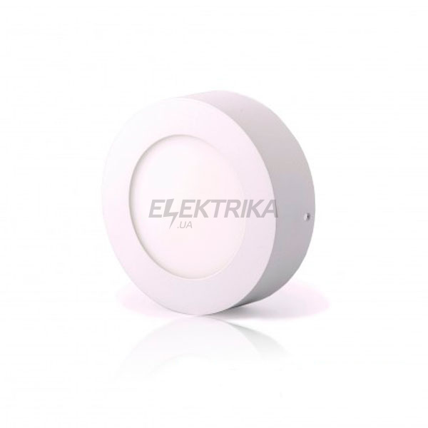 Світильник LED-SR-120-6, 6Вт, 4200К, коло накладної 120мм