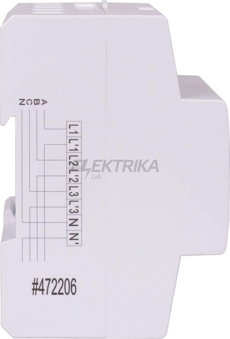 Лічильник трифазний e.control.w05 10(100)А електронний клас 1.0 (некомер) (i0310032)