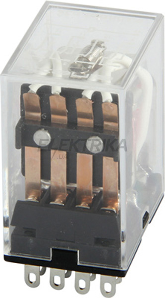 Реле проміжне e.control.p342, 3А, 12В AC, на 4 групи контактів