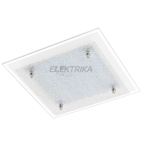 Світильник стельовий "Priola" 1х9,7Вт LED, білий/хром, 94446