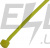Кабельна стяжка e.ct.stand.370.4.yellow (100шт), жовта