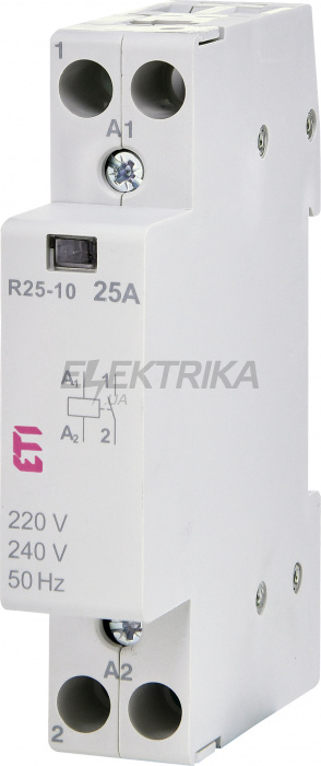 Модульний контактор ETI R 25-10-230V AC 002463500