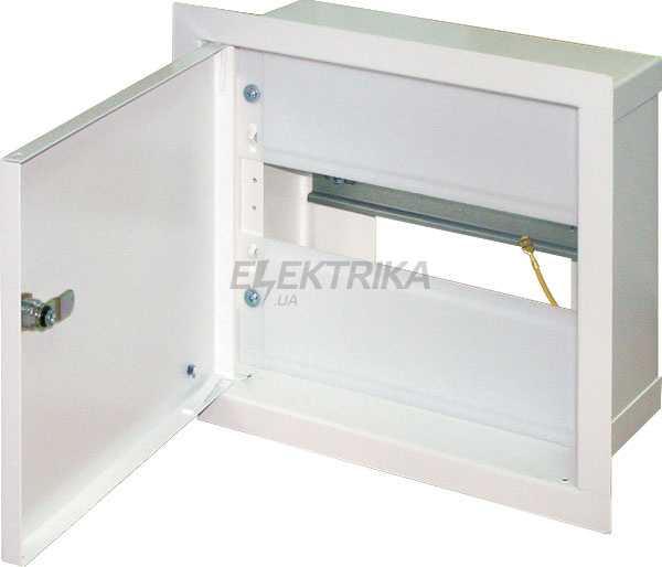 Шафа розподільна e.mbox.RP-12-P мет. вбудований, 12 мод. 215х255х125 мм
