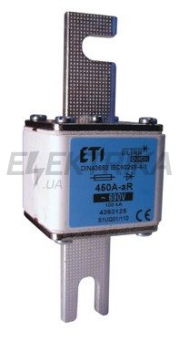 Плавка вставка запобіжник ETI S3UQ01/110/1000A/690V 004395132
