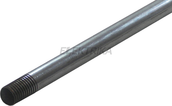 Труба металева e.industrial.pipe.thread.1-1/2" з різьбленням, 3.05 м