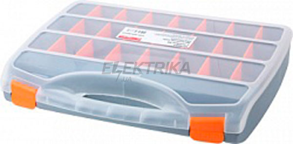 Органайзер-кейс пластиковий e.toolbox.06, 460х360х80мм