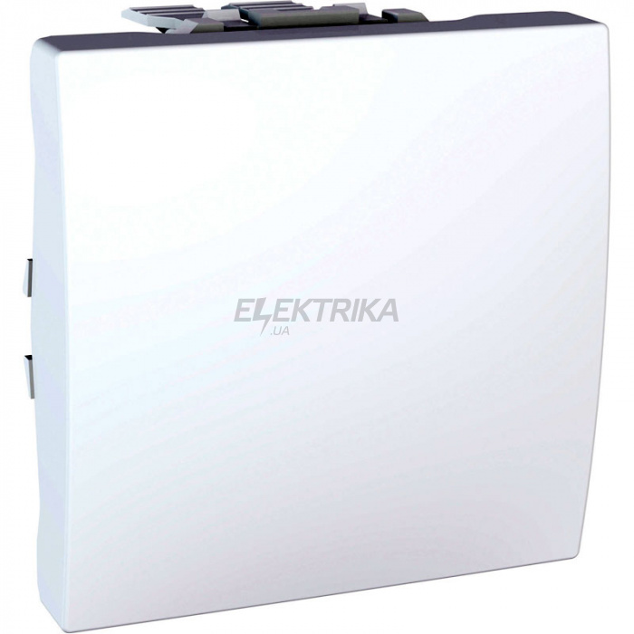 Перемикач одноклавішний (СХ.6) Schneider Electric Unica білий (MGU3.203.18)