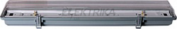 Світильник люмінесцентний із призм. плафоном e.lum.cpw.1.40.eco, 1x40W IP65