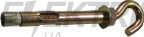 Анкерний посилений гак e.anchor.hook.pro.M10.15.75.a, М10, 15х75мм