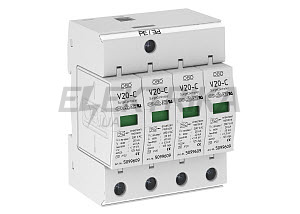фотоКонтролер перепадів напруги V20 - 4-полюсний дизайн (280V) (5094627)