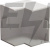 Зовнішній кут e.trunking.blend.out.stand.40.40 для короба 40х40мм