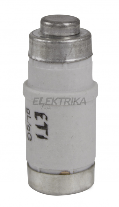 Плавка вставка запобіжник ETI D02 gG 50A/400V 002212004