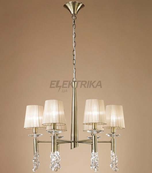 Люстра підвісна Mantra TIFFANY ANTIQUE BRASS 3871