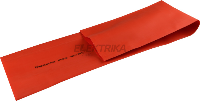 Термоусаджувальна трубка  120,0/60,0 шт.(1м) червона (A0150040757)